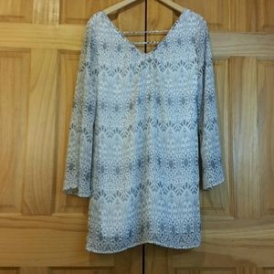 Pink Owl Womens dress Size small